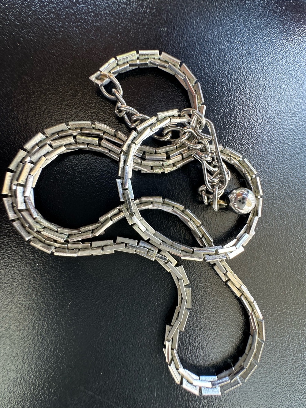 Napier Silver Tone  Chain Necklace - Picture 4 of 6